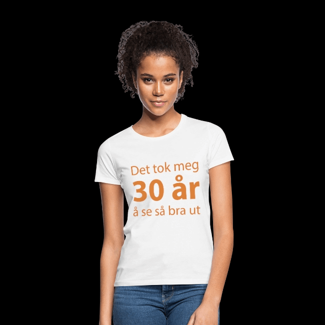 T-skjorte for 30-åring (kvinner) main image