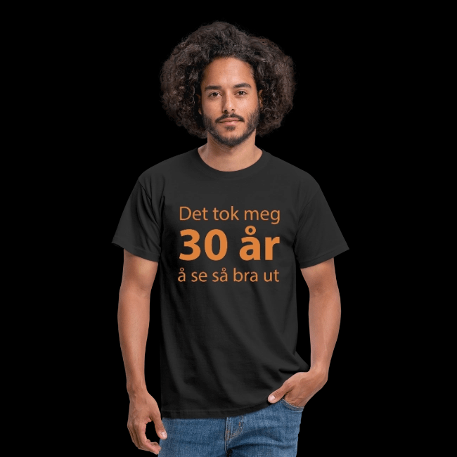 T-skjorte for 30-åring (menn)-image