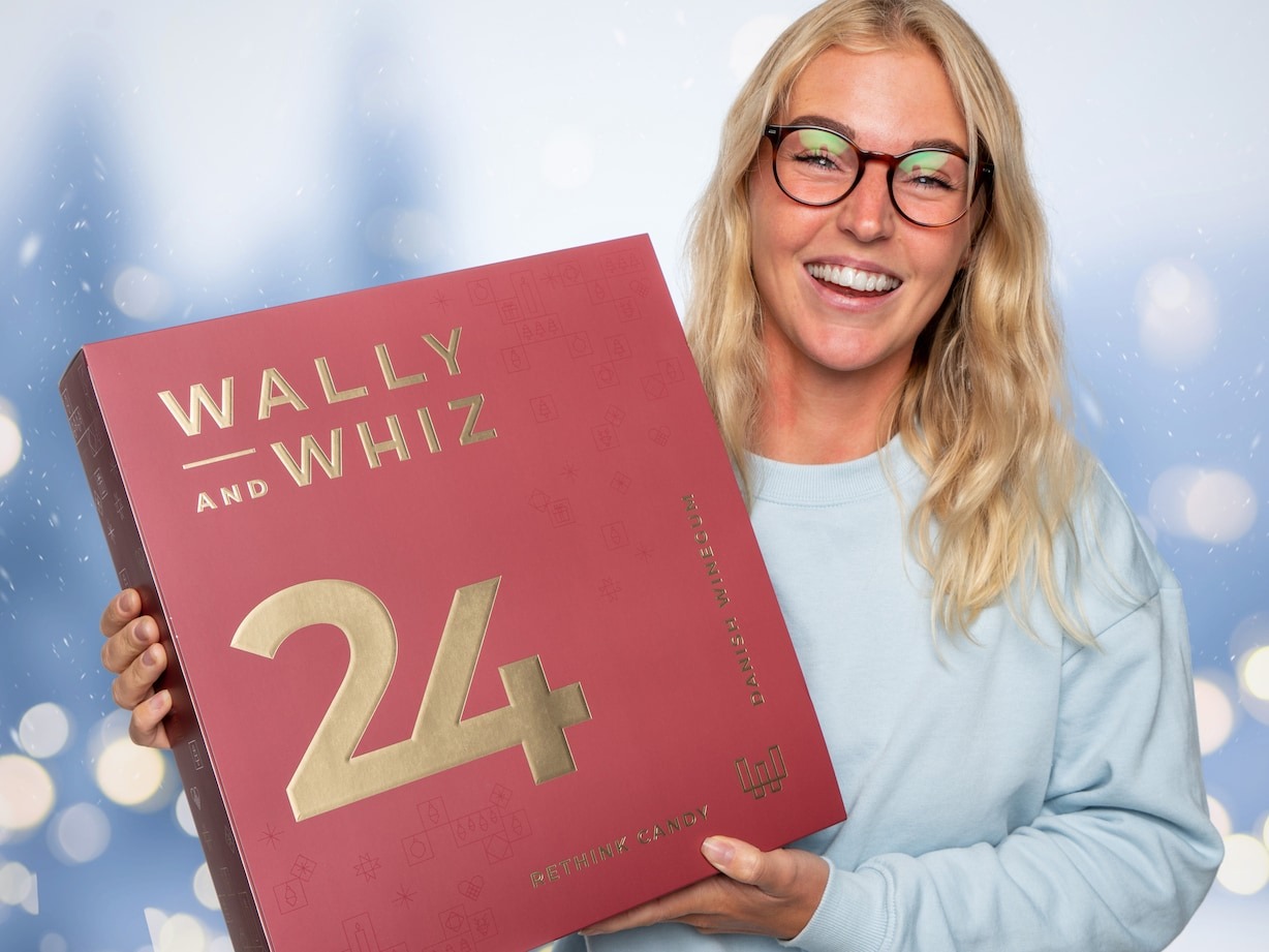 Wally and Whiz stor vingummikalender-image